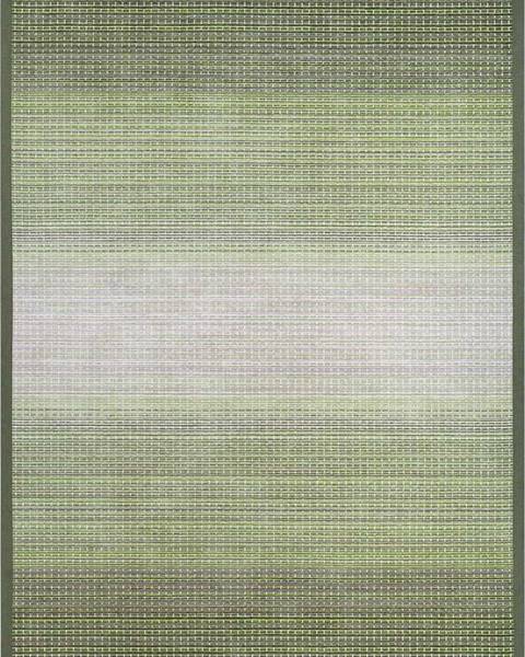 Narma Zelený oboustranný koberec Narma Moka Olive, 100 x 160 cm