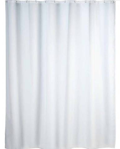 Bílý sprchový závěs s protiplísňovou povrchovou úpravou Wenko, 180 x 200 cm