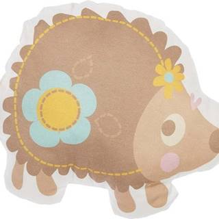 Dětský polštářek s příměsí bavlny Mike & Co. NEW YORK Pillow Toy Hedgehog, 28 x 25 cm