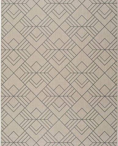 Béžový venkovní koberec Universal Silvana Caretto, 80 x 150 cm