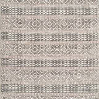 Béžový venkovní koberec Universal Cork Lines, 115 x 170 cm