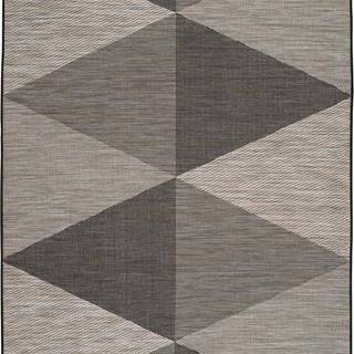 Šedý venkovní koberec Universal Biorn Grey, 130 x 190 cm