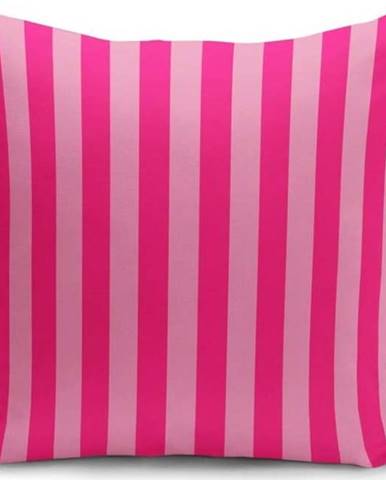 Povlak na polštář Minimalist Cushion Covers Pinkie Stripes, 45 x 45 cm
