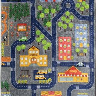 Dětský koberec Small Town, 200 x 290 cm