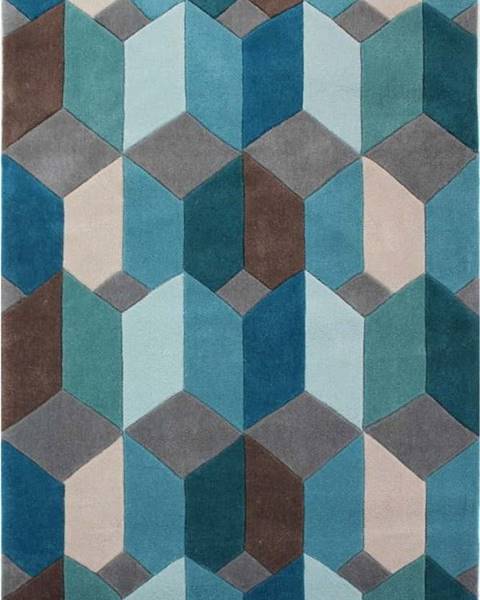 Modrý koberec Flair Rugs Scope, 120 x 170 cm