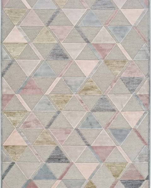 Universal Šedý koberec Universal Margot Triangle, 120 x 170 cm