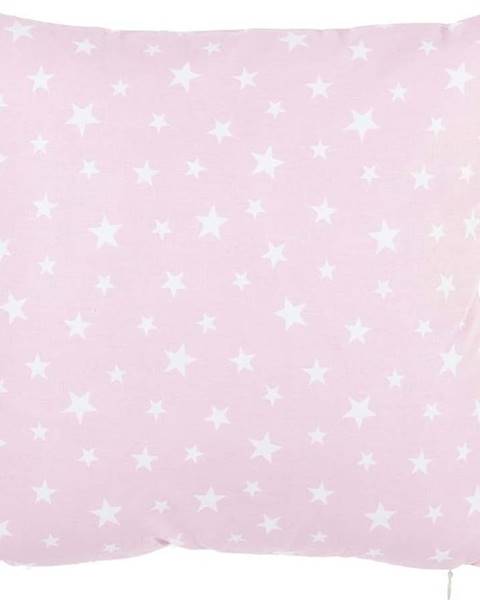 Růžový bavlněný povlak na polštář Mike & Co. NEW YORK Mirro, 35 x 35 cm