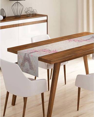 Běhoun na stůl z mikrovlákna Minimalist Cushion Covers Paris, 45 x 140 cm
