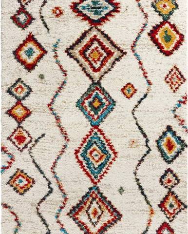 Krémový koberec Mint Rugs Geometric, 120 x 170 cm