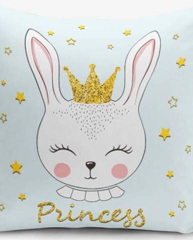 Povlak na polštář s příměsí bavlny Minimalist Cushion Covers Princess Rabbit, 45 x 45 cm