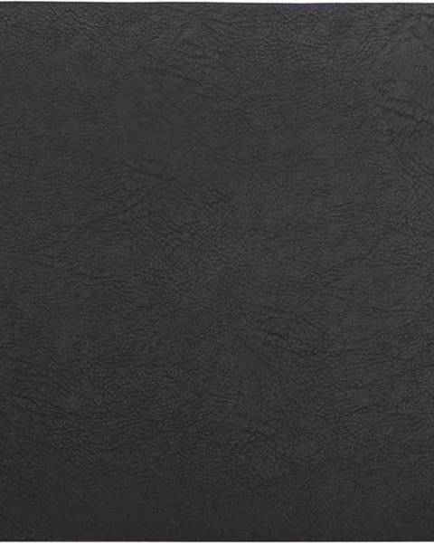 ZicZac Černé prostírání z imitace kůže ZicZac Troja Rectangle, 33 x 45 cm