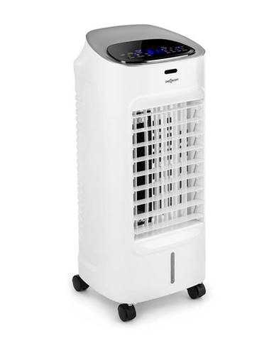 OneConcept Coolster, ochlazovač vzduchu, ventilátor, ionizátor, 60 W, 320 m³/h, 4l nádrž, bílý