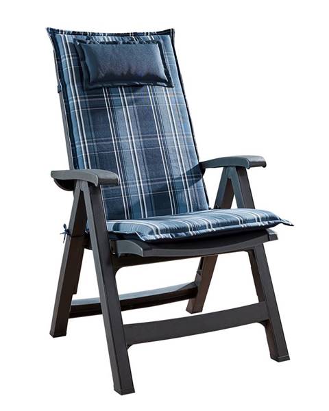 Blumfeldt Blumfeldt Donau, polstry, polstry na židli, vysoké opěradlo, zahradní židle, polyester 50 x 120 x 6 cm