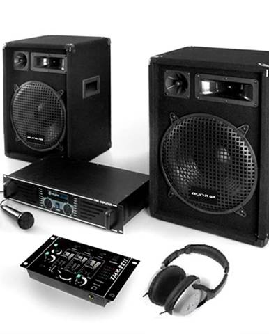 Electronic-Star Bass Boomer PA systém, set zes., repro a mikrofonů, 800 W
