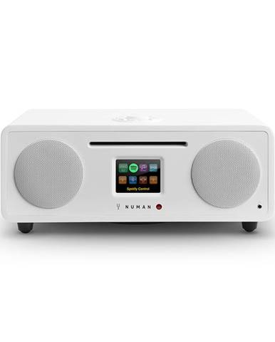 Numan Two, bílé, 2.1 internetové rádio, CD, 30 W, USB, bluetooth, Spotify Connect, DAB +