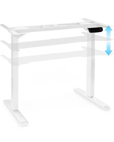 OneConcept Multidesk Comfort, výškově nastavitelný psací stůl, elektrický, výška 62–128 cm, bílý