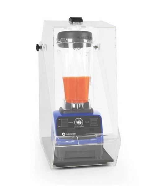 Klarstein Klarstein Herakles 3G, modrý, stolní mixér s krytem, 1500 W, 2,0 k, 2 litry, bez BPA
