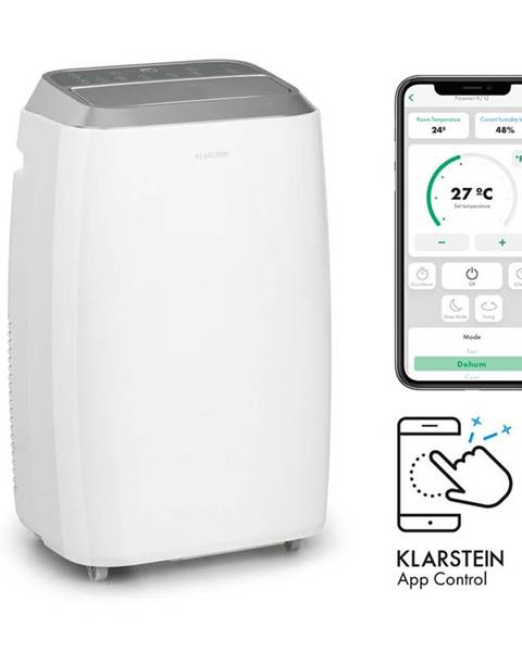 Klarstein Klarstein Iceblok Prosmart 9, mobilní klimatizace, 3 v 1, 9000 BTU, ovládání přes aplikaci, bílá