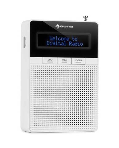 Auna DigiPlug DAB, rádio do zásuvky, DAB+, FM/PLL, BT, LCD displej, bílé