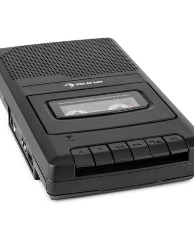Auna RQ-132, kazetový magnetofon, diktafon, kazety, rekordér, mikrofon