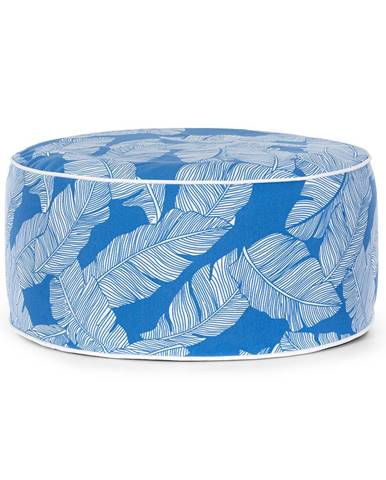 Blumfeldt Cloudio, sedačka, nafukovací, 55 x 28 cm (Ø x V), PVC/polyester, modrá