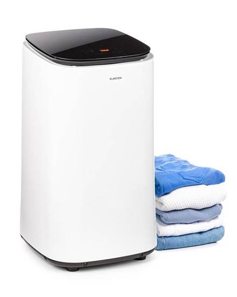 Klarstein Klarstein Zap Dry, sušička prádla, 820 W, 50 l, dotykový ovládací panel, LED, bílá/černá