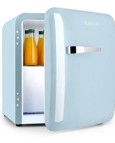 Klarstein Audrey, mini chladnička, EEC A+, mrazicí složka, LED, pastelově modrá