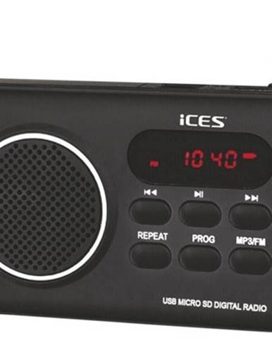 Radiopřijímač ices impr-112 černá