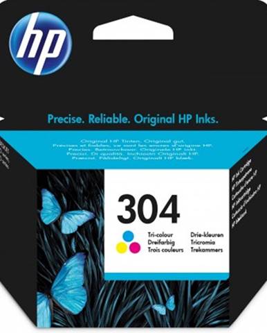 Cartridge HP N9K05AE, 304, Tri-color