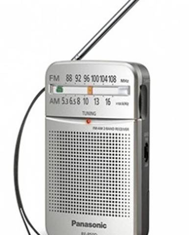 Rádio Panasonic RF-P50DEG, stříbrné