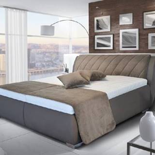 čalouněná postel grosseto 180x200, rošt, bez matrací