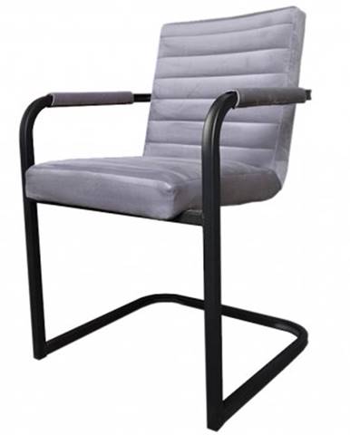Jídelní židle jídelní židle merenga černá, světle šedá