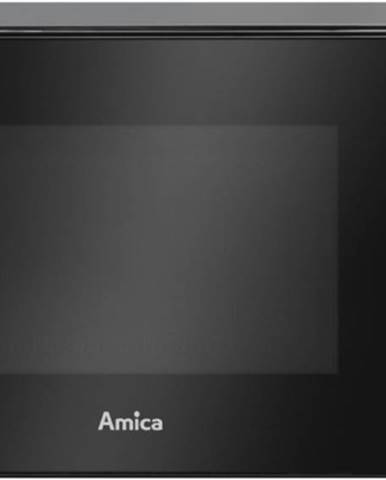 Volně stojící mikrovlnná trouba volně stojící mikrovlnná trouba amica ammf20m1b, 700 w, černá