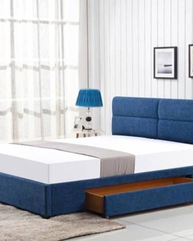 Čalouněná postel Hudson 160x200, včetně roštu a ÚP, bez matrace