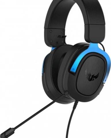 Sluchátka přes hlavu headset asus tuf gaming h3, modrý