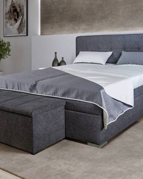 Čalouněná postel Trent 180x200, vč. matrace, poloh. roštu a úp