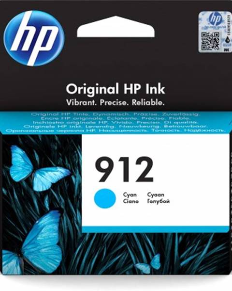 HP Cartridge HP 3YL77AE, 912, modrá