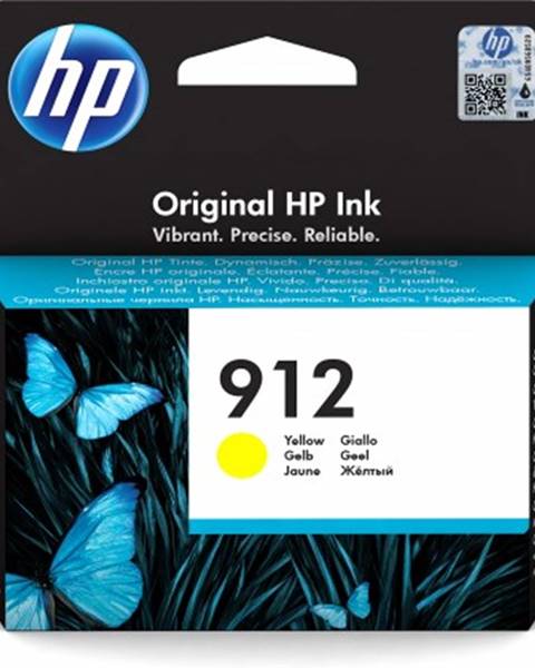 HP Cartridge HP 3YL79AE, 912, žlutá