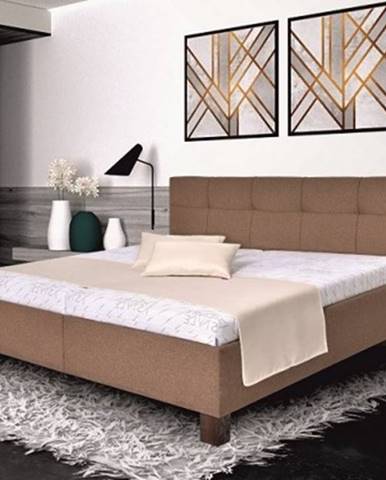 čalouněná postel mary 180x200, vč. matrace, pol. roštu a úp