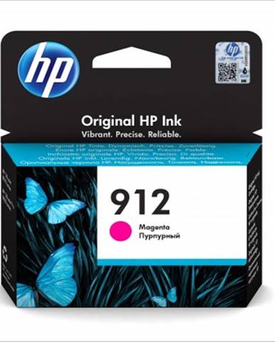 Cartridge HP 3YL78AE, 912, purpurová