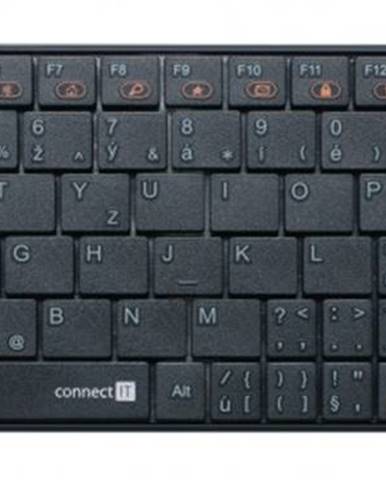 Bezdrátová klávesnice connect it ci-210 usb cz, černá