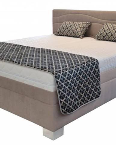 Čalouněná postel Windsor 180x200 vč. matrace a výklop. roštu, úp