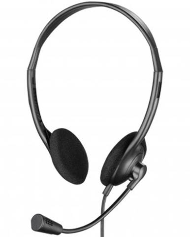 Sluchátka přes hlavu sluchátka sandberg bulk usb s mikrofonem, černá