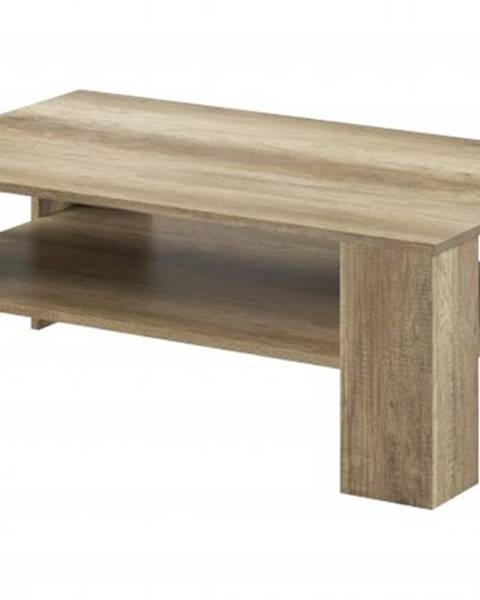 Konfereční stolek - dřevěný konferenční stolek sky - abs