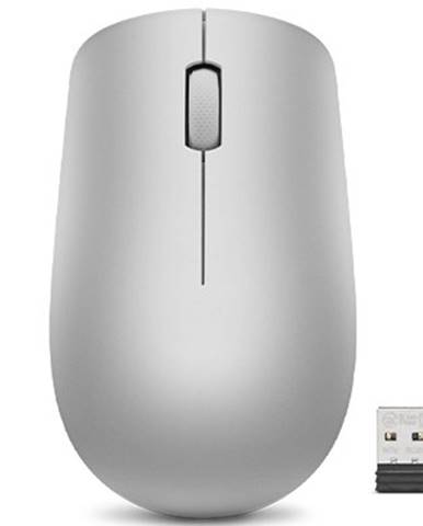 Bezdrátová myš Lenovo 530, platinum grey
