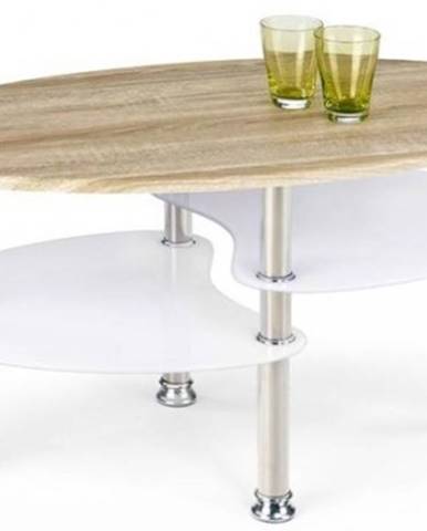 Konfereční stolek - dřevěný konferenční stolek medea