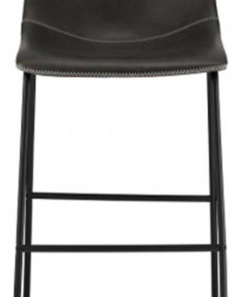 Furnhouse Barová židle Guaro šedá, černá