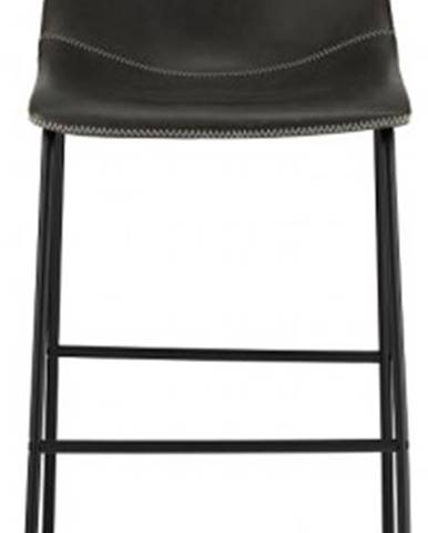 Barová židle Guaro šedá, černá