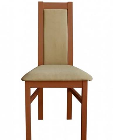 Jídelní židle jídelní židle agáta střední ořech, krémová