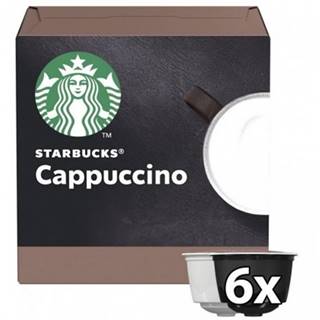 Kapsle, náplně kapsle nescafé starbucks cappuccino, 12ks